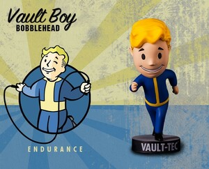 Fallout 4 Vault Boy 111 5-Inch BH1 ENDURANCE