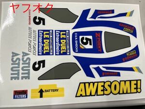 社外品　塩ビステッカー　1/10 アスチュート 2WD ASTUTE　タミヤ