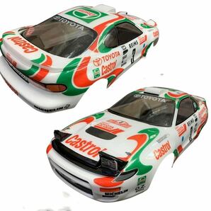 1/10トヨタ セリカ GT-FOUR カストロール ラリーカー ラジコンボディ TOYOTA CELICA タミヤ ST185の画像2