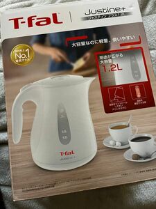 T-fal 電気ケトル ジャスティンプラス　新品　ホワイト