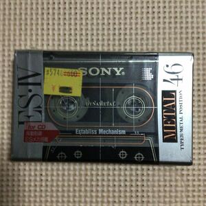 SONY ES・Ⅳ METAL 46 メタルポジション カセットテープ【未開封新品】■■