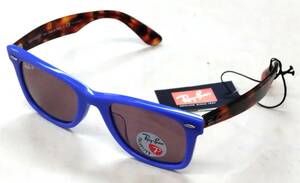 Ray-Ban WAYFARER RB2140F 1241W0 52mm ブルー/ポラライズドバイオレット 偏光 レイバン ウェイファーラー