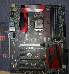 【中古】MSI製 ATXマザーボード Z170A GAMING m5 LGA1151