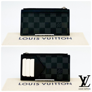 【極美品】ルイヴィトン LOUIS VUITTON ダミエグラフィットコインカード・ホルダー RFID ICチップ N64038 送料無料 送料込みの画像2