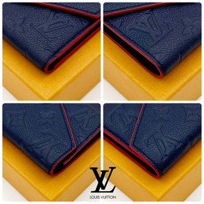 【極美品】ルイヴィトン LouisVuitton モノグラム アンプラント ポルトフォイユ・ヴィクトリーヌ M64577 ICチップ RFID 送料無料 送料込みの画像5