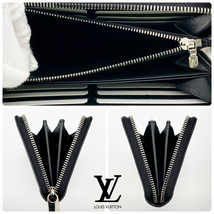 【極美品】ルイヴィトン LOUIS VUITTON エピ ジッピーウォレット ラウンドファスナー ノワール M61857 ブラック 送料無料 送料込み_画像6