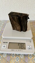 極品【伽羅】78g 伽羅 沈香 お焼香 茶道具 香道具 香木 ベトナム産 お香 香炉 御香木 鳩居堂　松栄堂　_画像5