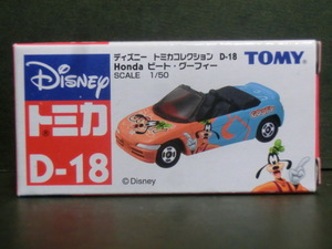 トミカ　D-18　Honda ビート・グーフィー　未開封品　