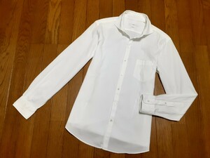 シップス SHIPS シンプル 左胸ポケット付き 長袖シャツ Ｌサイズ 日本製