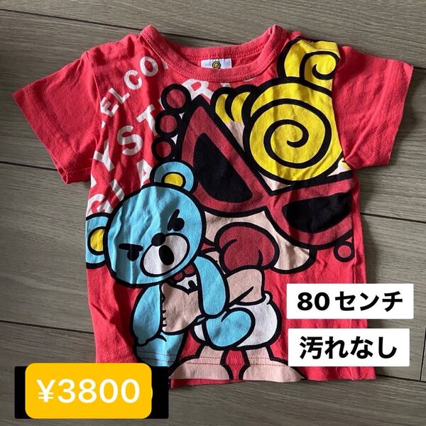 ヒステリックミニ 半袖Tシャツ 80センチ