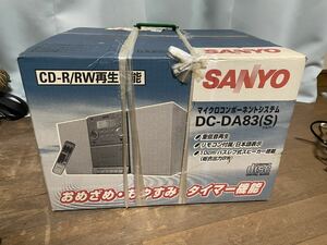 新品未開封★SANYO★ミニコンポ★dc-da83★サンヨー★マイクロコンポーネントシステム★CDプレーヤー★タイマー機能★ラジオ★オーディオ★