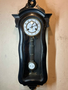 精工舎　ひさご　バイオリン型　座敷時計　柱時計　古時計　
