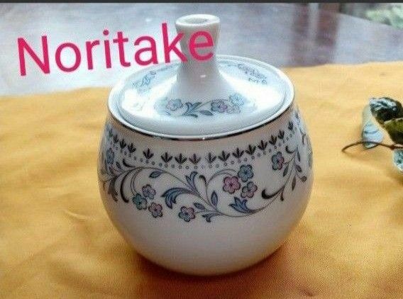 Noritake★【昭和レトロ】ノリタケ 【シュガーポット 】　レトロ　花柄　