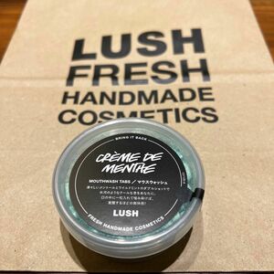 LUSH ラッシュ　MOUTHWASHTABS マウスウォッシュ　タブレット 配合 LUSH ラッシュ レザージャケット