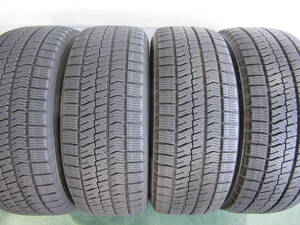 2021年製　195/55R16　溝あり！　スタッドレス！　【2763】　ブリヂストン　ブリザック　VRX2　195/55R16　4本セット