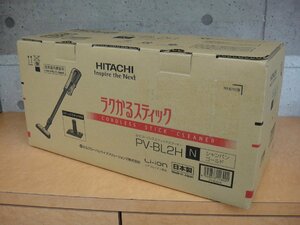 62473KT 未使用品 日立 コードレス スティッククリーナー PV-BL2H シャンパンゴールド ラクかる サイクロン 掃除機