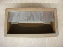 KA04 カリモク ティッシュケース 木製 ウッド ティッシュボックス ティッシュカバー karimoku 1円～_画像7