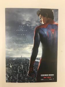 アメイジング スパイダーマン 入場者 限定 ポストカード The Amazing Spider-Man postcard not for sale/マーベル MARVEL/Andrew Garfield