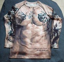 タトゥー　ロングTシャツ　バラエティーグッズ　コスプレ衣装　新品未使用　Mサイズ_画像7