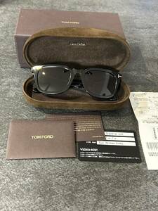 【新品】トムフォード TOMFORD サングラス Dario TF817-N 01A ロンハーマン 購入品 ウェリントン