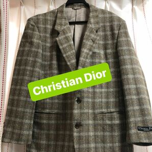 Christian Diorメンズ チェックジャケット