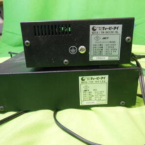 w240301-010B3 ティービーアイ カメラ用DC電源 2台 通電のみ確認済 TB-DC12V-9L 9台 TB-DC12V 4台 防犯カメラ 電源の画像6