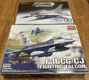 タミヤ 1/72 F-16CJ ファイティングファルコン　アカデミー　F-16CG/CJ 2個セット