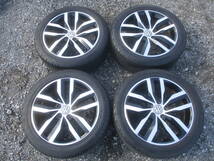 ☆H646 VW フォルクスワーゲン純正 ゴルフ7 アルミホイール 5穴 PCD112 ラジアルタイヤ付き 4本set BRIDGESTONE TURANZA T001 225/45R17_画像7