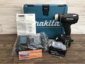 009▼未使用品・即決価格▼makita マキタ 充電式4モードインパクトドライバ TP141DRGXB バッテリ2個+充電器付き