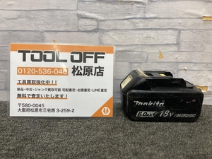 013♪ジャンク品♪マキタ makita 18V6.0Ahバッテリー BL1860B ※充電不可　ジャンク品