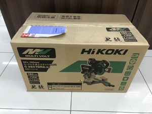 016■未使用品■HiKOKI ハイコーキ コードレススライドマルノコ C3607DRA(K) (XPS) +鴻巣店+