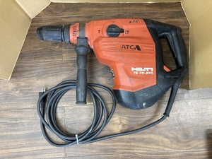 006□おすすめ商品・即決価格□HILTI コンビハンマードリル TE70-ATC 本体のみ　トリガーロック固い トリガーロック固く動かず