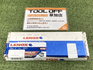 006□未使用品・即決価格□LENOX セーバーソーブレード 22754OSB818RJ　50枚入