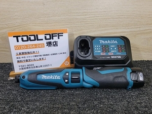 011◎おすすめ商品◎makita マキタ 充電式ペンインパクトドライバ 7.2V TD021D バッテリ×1 充電器付き