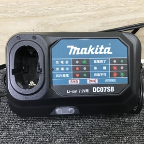 011◎おすすめ商品◎makita マキタ 7.2V用充電器バッテリーセット DC07SB+BL0715の画像3