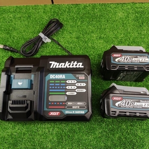 010■未使用品・即決価格■マキタ makita 充電式マルノコ HS001GRDX バッテリ×2 充電器の画像6