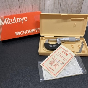 007◇おすすめ商品◇Mitutoyo ミツトヨ マイクロメータ 102-230 精度不明品の画像1