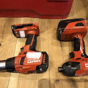 001♪おすすめ商品♪HILTI ヒルティ 充電式ドリルドライバ インパクトドライバセット SF6H-A22/SID4-A22の画像6