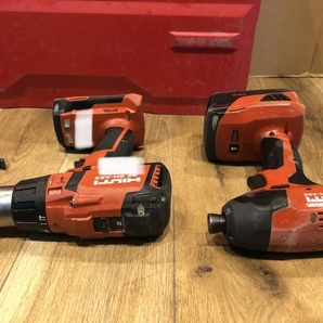 001♪おすすめ商品♪HILTI ヒルティ 充電式ドリルドライバ インパクトドライバセット SF6H-A22/SID4-A22の画像7