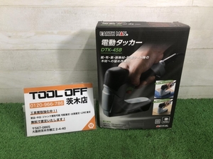 015●未使用品・即決価格●高儀　アースマン 電動タッカー DTK-45B