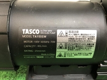 005▽未使用品▽TASCO 真空ポンプ TA150SW 箱無し_画像6