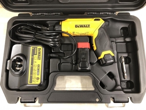 003☆未使用品☆DEWALT デウォルト 充電式スクリュードライバー DCF680G2 7.2V ※ケース留め具傷あり