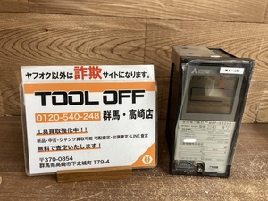 002○ジャンク品○三菱 普通電力量計 M8P-K30VR 2021年製　動作未確認　200V 5A　CT250/5A　高崎店