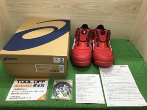 012* unused goods *Asics safety shoes wing jobCP209 BOA