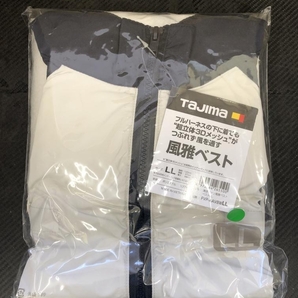 016■未使用品■タジマ Tajima 清涼ファン 風雅ベスト フルセット FV-AA18SEBW LLの画像2