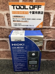 017◇未使用品・即決価格◇日置　HIOKI 照度計 FT3425 ②