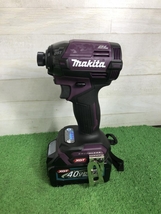 015●未使用品・即決価格●makita　マキタ 充電式インパクトドライバ TD002GDXAP_画像2