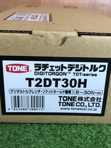 001♪未使用品♪TONE トネ 1/4ラチェットデジトルク T2DT30H_画像10