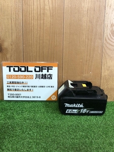 001♪おすすめ商品♪マキタ makita バッテリー BL1860B 充電回数41回 過負荷5%