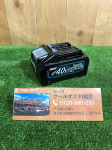 001♪未使用品♪マキタ makita 40Vmaxバッテリー BL4040